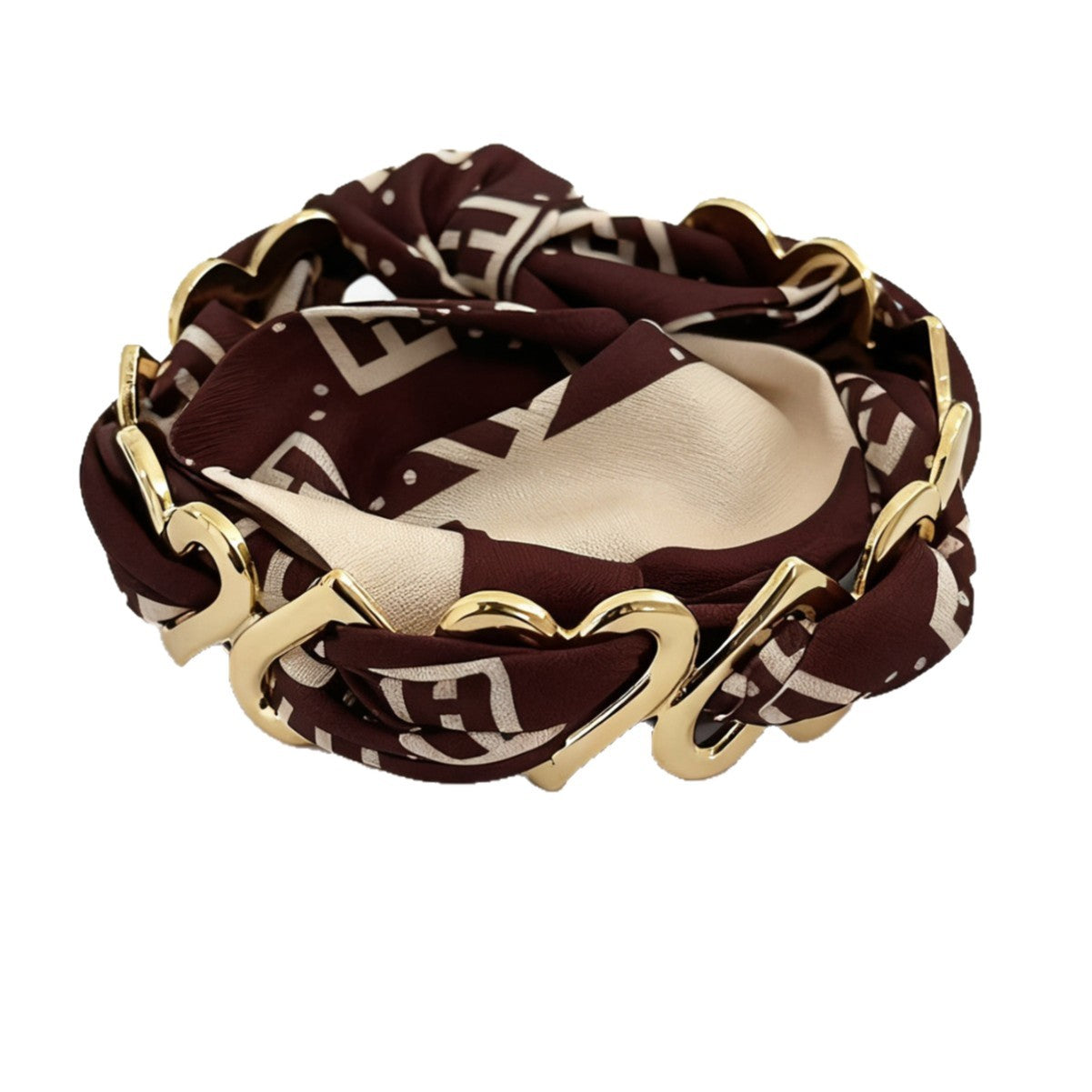 Elegant Irregular Hollow Heart Leaf Flower Stainless Steel Plated Open Cuff Bracelet for Women