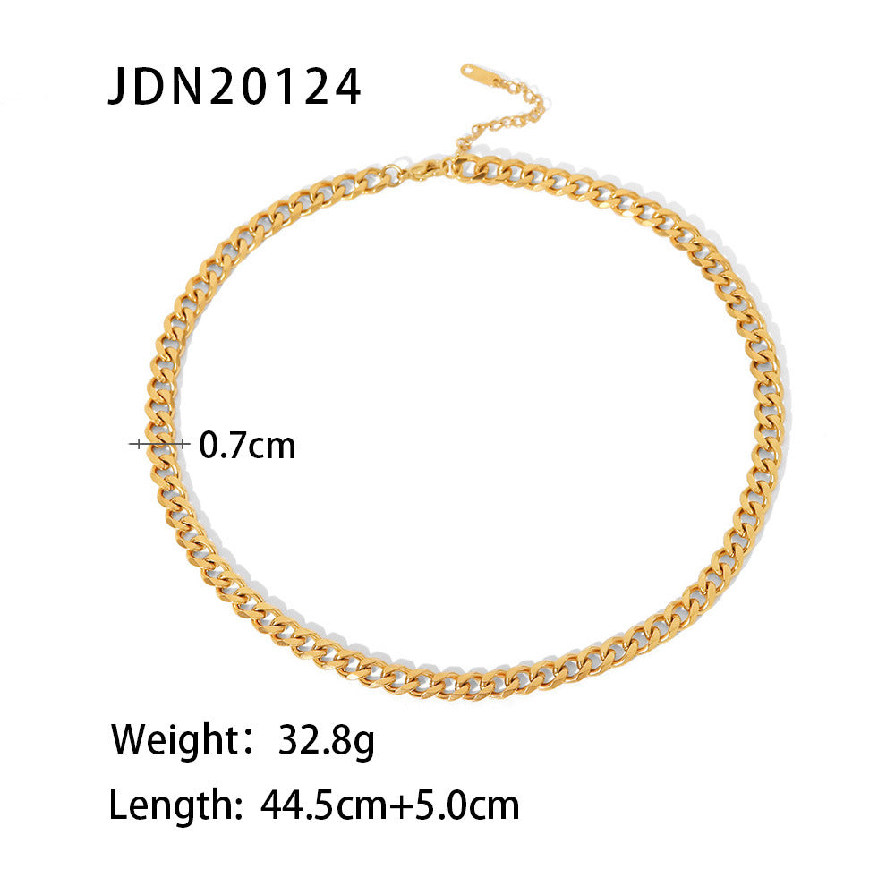 Ins Style Animal Zodiac Pendant Necklace in Stainless Steel with Electroplated Finish and Round Bead Chain