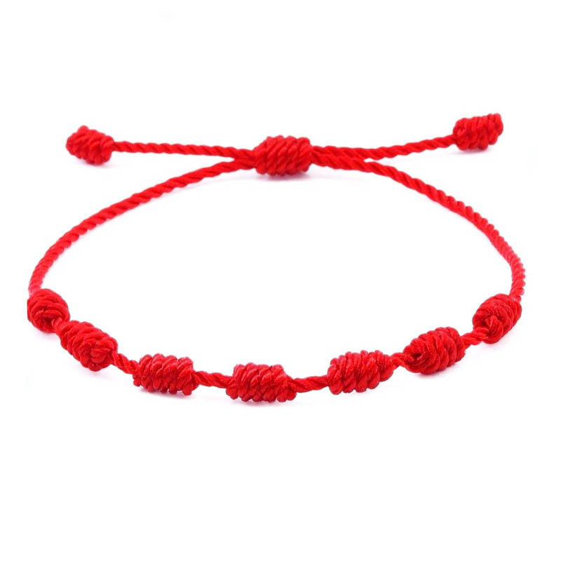 Minimalist Geometric Round Hand-woven Adjustable Lucky Bracelet