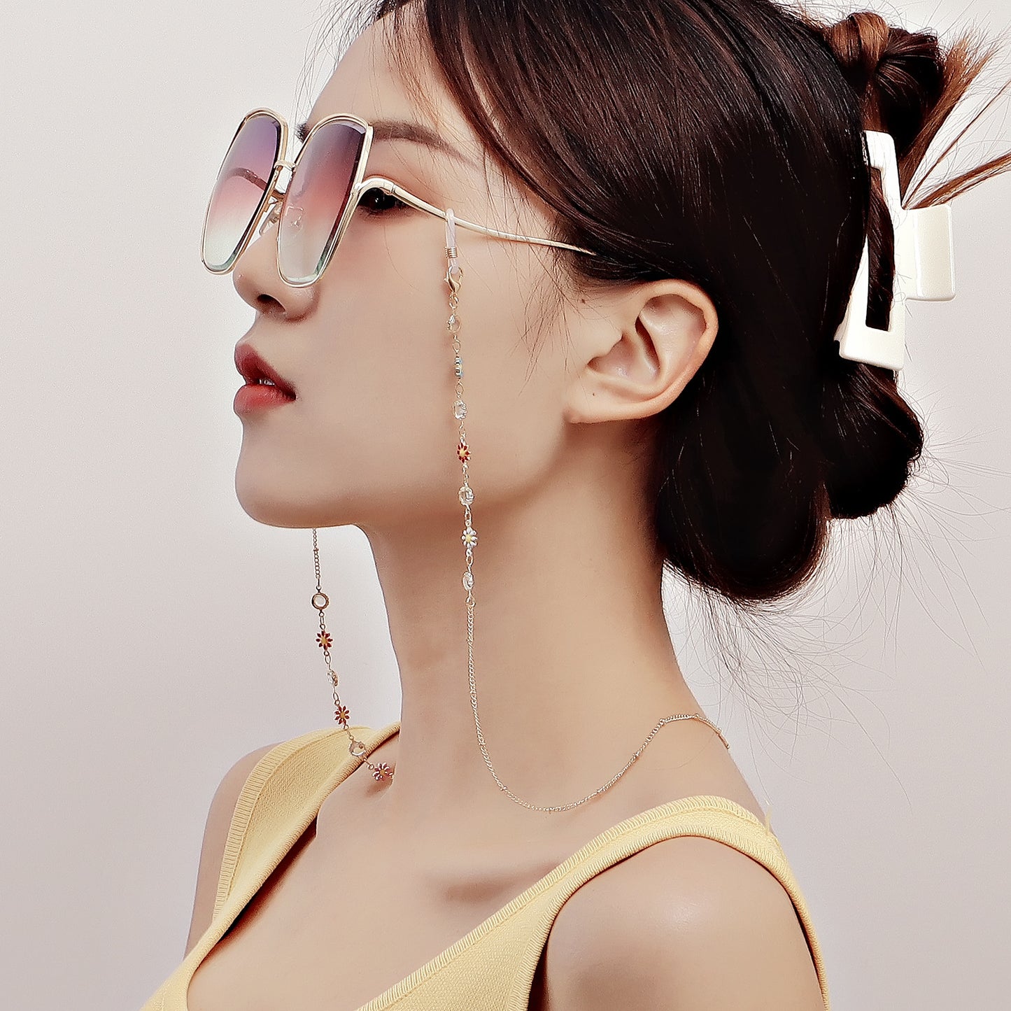 Elegant Casual Metal Chain for Masks and Glasses