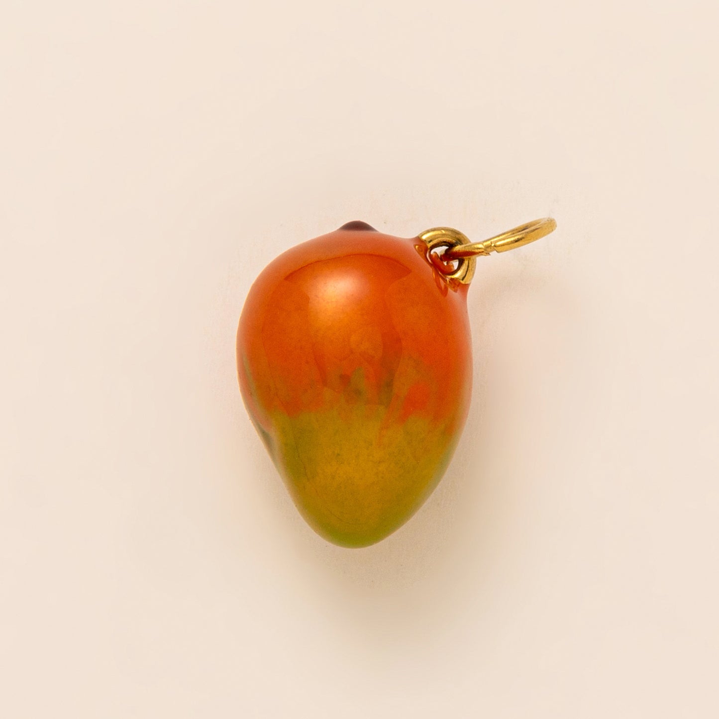 Vintage 18K Gold Plated Stainless Steel Irregular Pendant Charm Bar for Women
