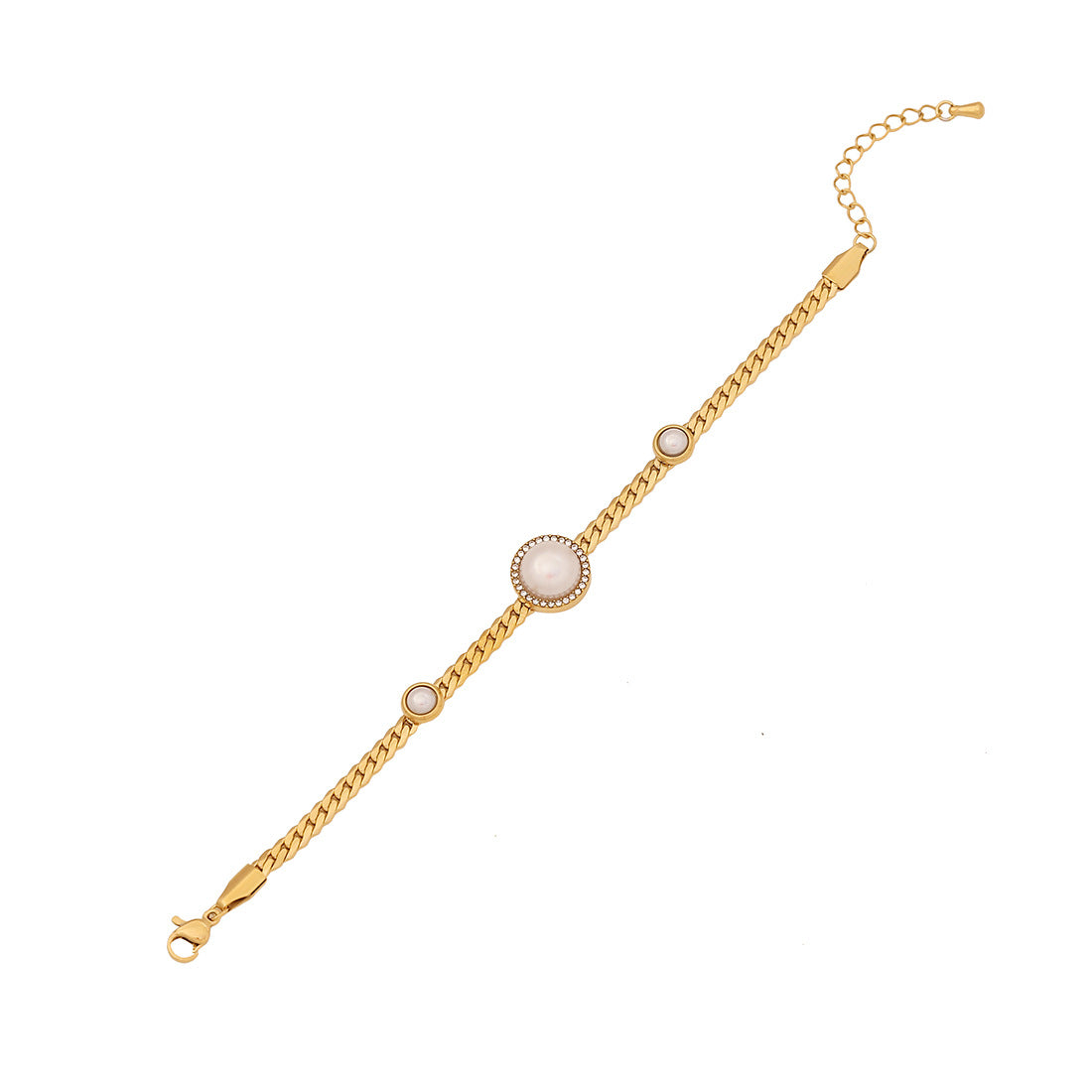 Collana da donna alla moda in acciaio inossidabile con fiocco, intarsio di strass, finitura lucida, catena a serpente piatta, gioielli con pendente geometrico