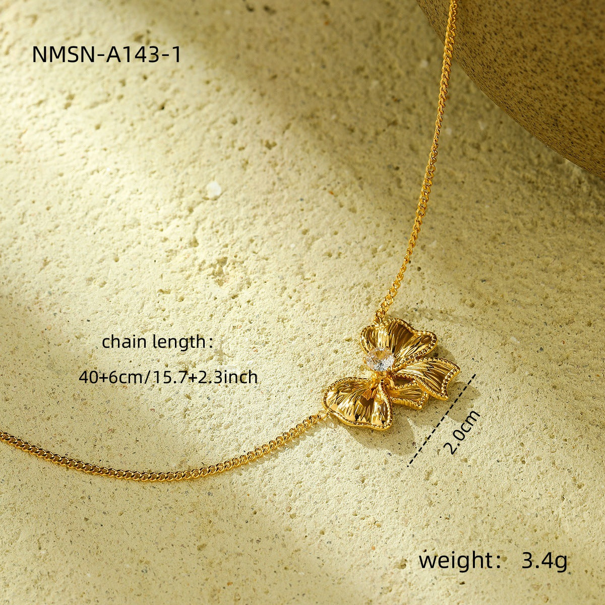 Orecchini da donna in acciaio inossidabile a forma di fiocco, alla moda, con finitura placcata e un fascino lussuoso e minimalista