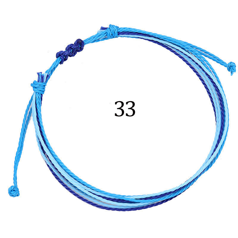 Handmade Braided Heart Nylon Friendship Bracelet Unisex