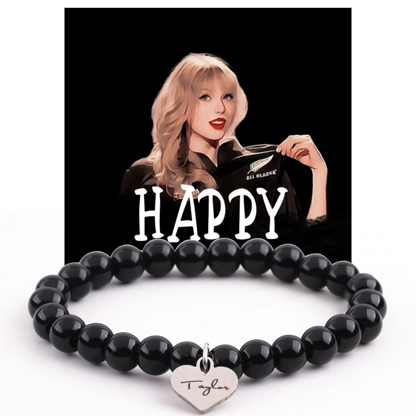 Minimalist Heart Geometric Stainless Steel Bracelet Unisex