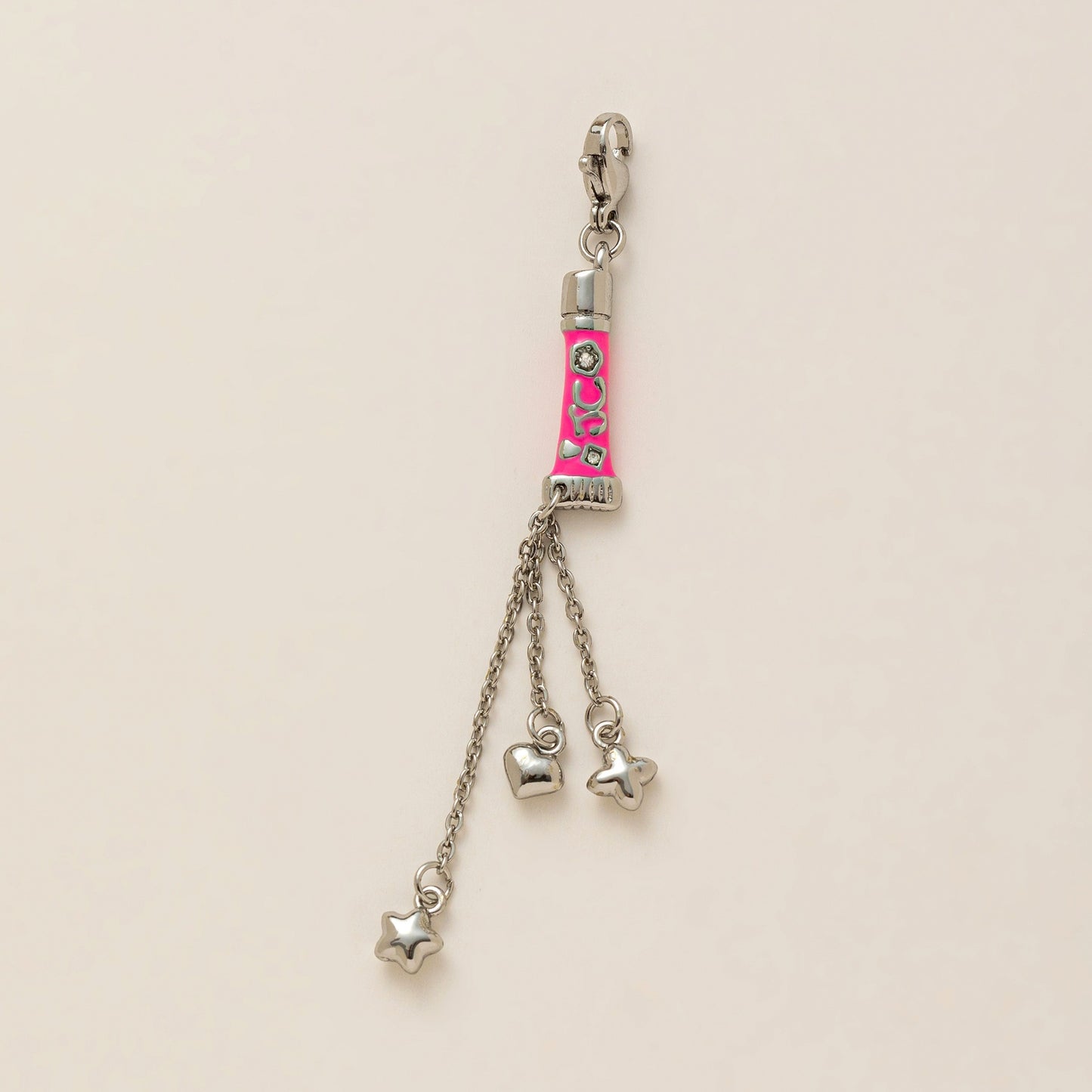 Vintage Plated Stainless Steel Star Moon Abstract Shoe Charm