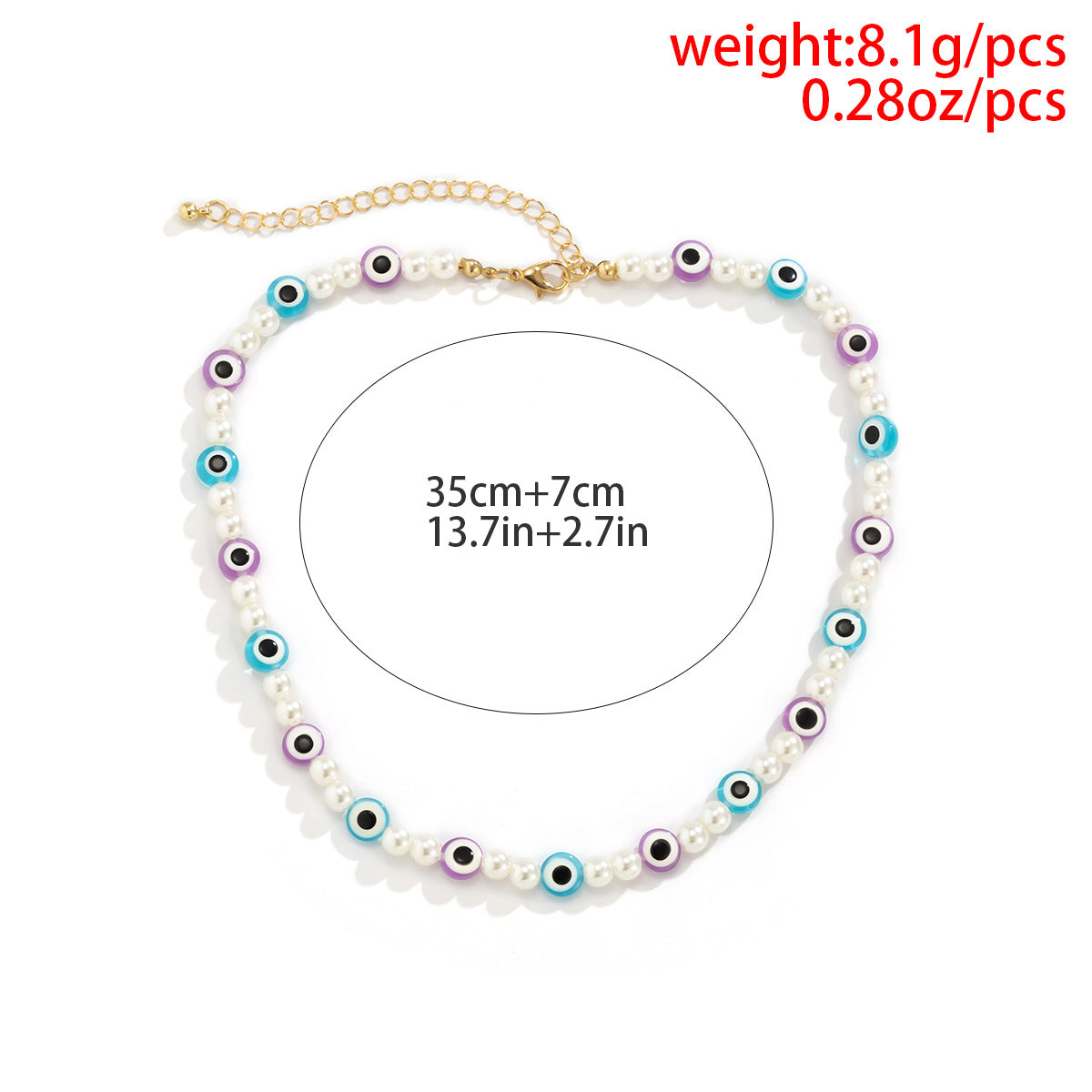 Sweet Floral Acrylic and Imitation Pearl Ball Chain Necklace