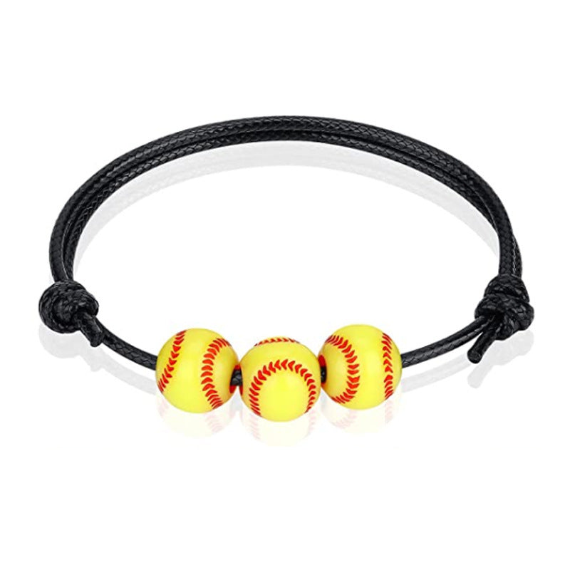 Sporty Unisex Resin Braided Bracelet