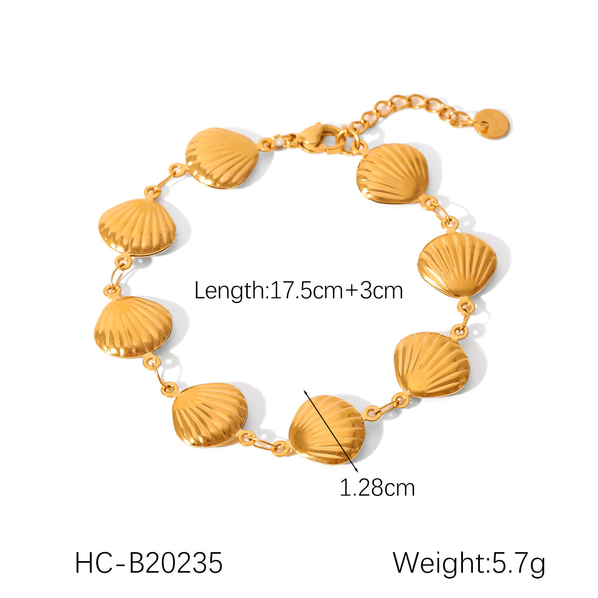Minimalist Ocean-Inspired Stainless Steel Pendant Necklace with Shell Charm and Plated Finish for Women