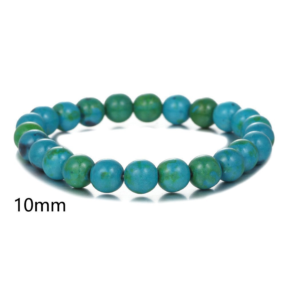Handmade Geometric Agate Beaded Bracelet Unisex