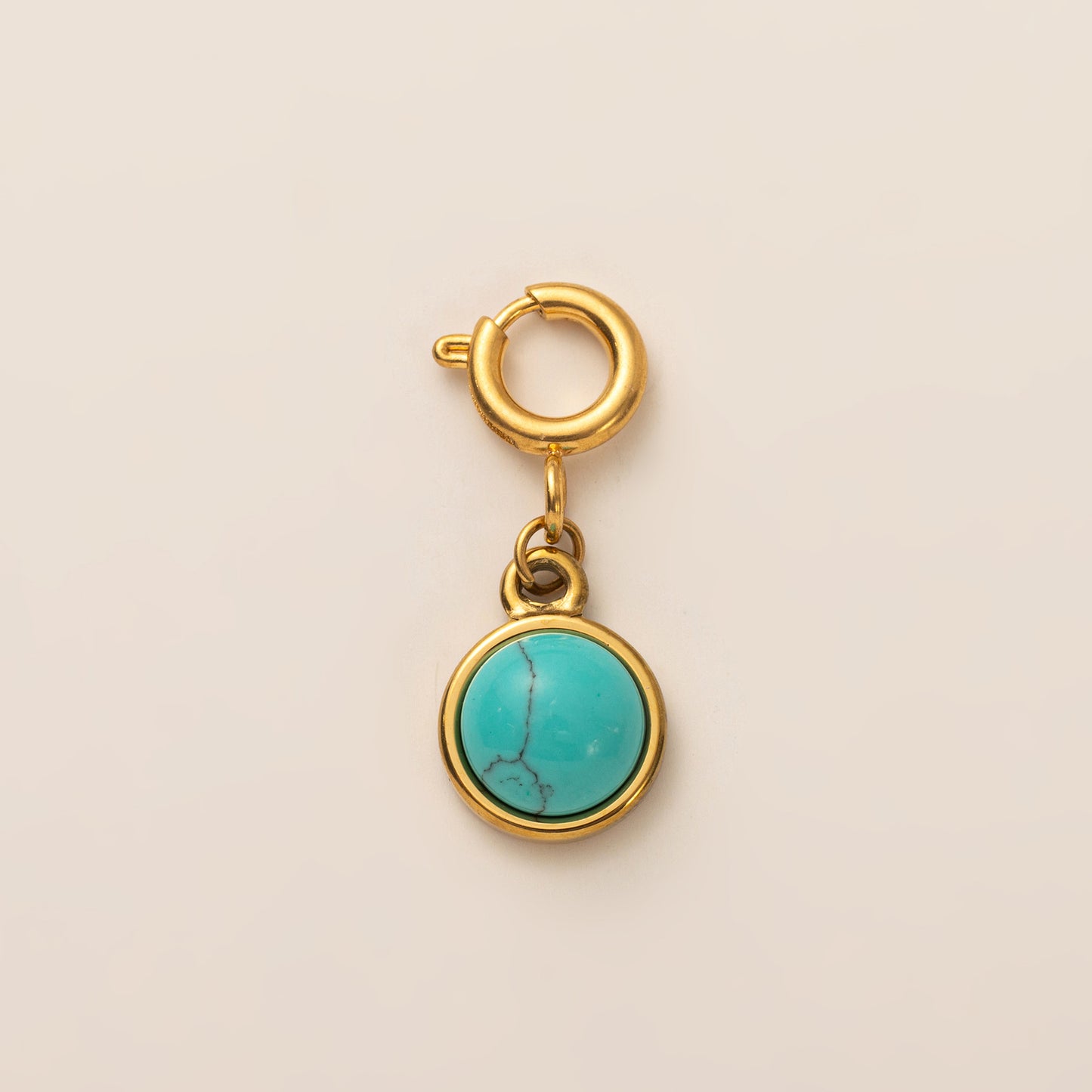 Minimalist Geometric Agate Stainless Steel Pendant 18K Gold PVD Plated Cable Chain Necklace for Unisex DIY Charm Bar