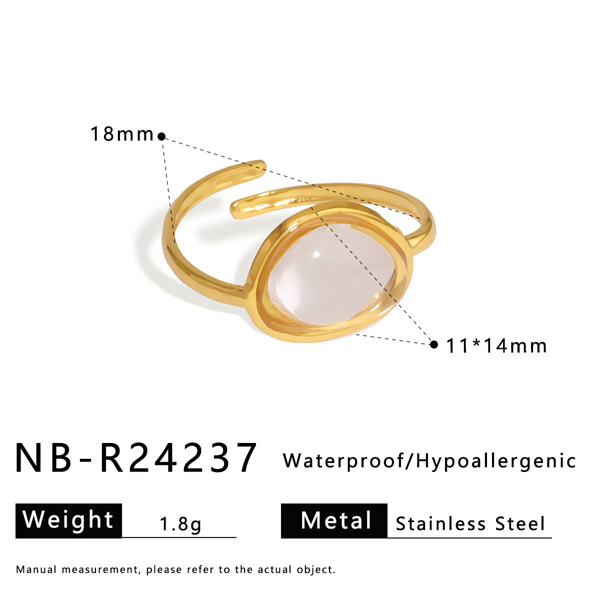 Anello geometrico in acciaio inossidabile con turchese naturale e pietre occhio di tigre, gioiello da mano unisex in stile vintage galvanizzato