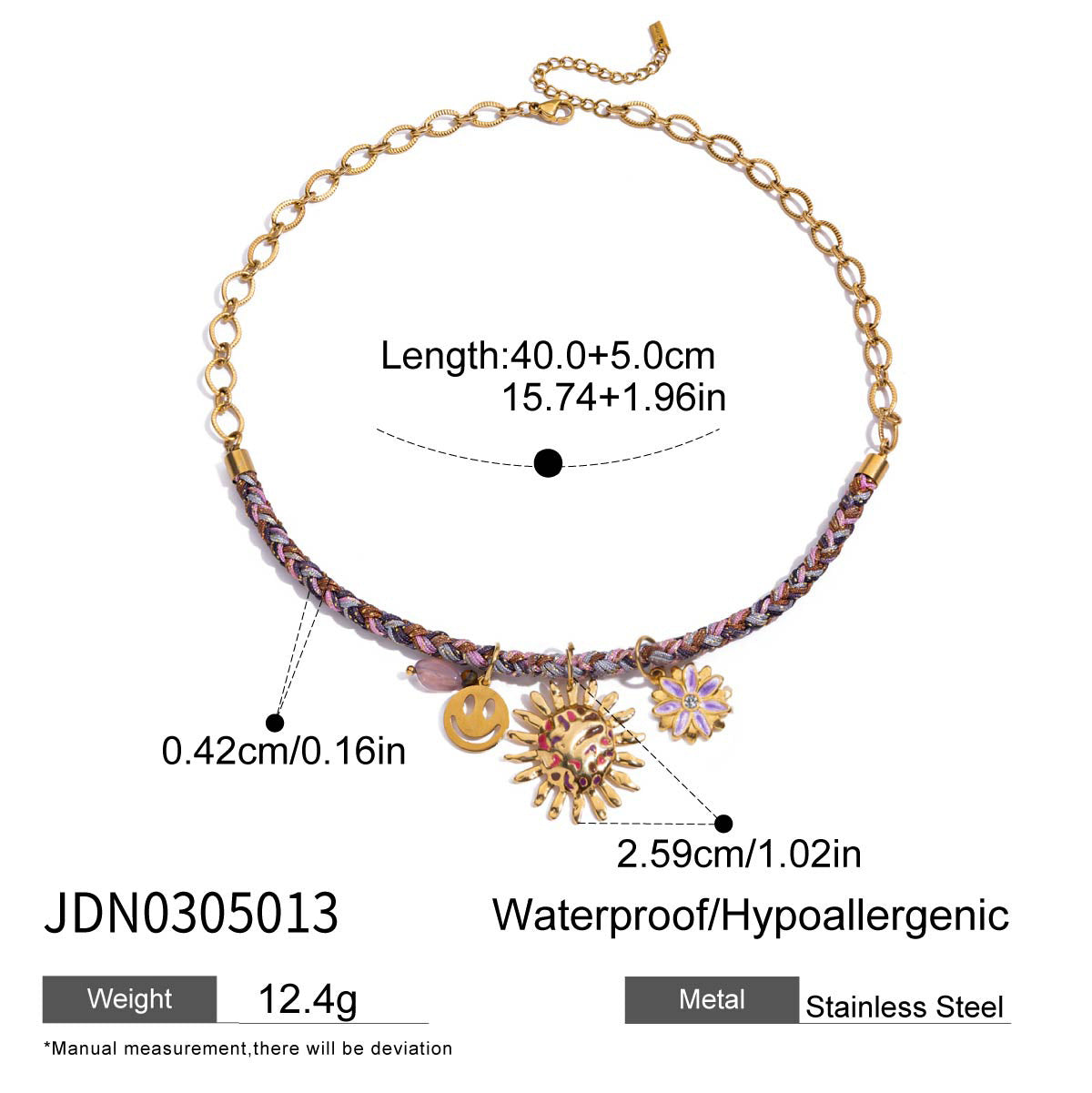 Collar con colgante minimalista de esmalte de acero inoxidable con forma de corazón para mujer, con detalle de acero de titanio pulido y cadena ajustable