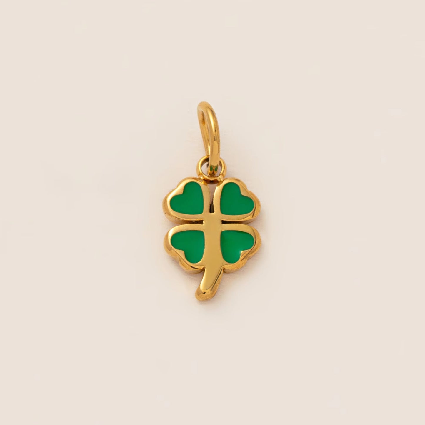 Geometric Stainless Steel PVD Plated 18K Gold DIY Charm Bar Pendant