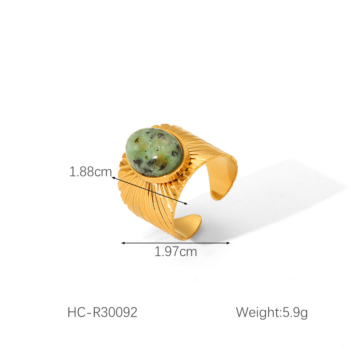 Anello Aperto da Donna in Acciaio Inossidabile Testurizzato con Motivo Geometrico, Stile Palazzo Francese Vintage, Resistente allo Sbiadimento