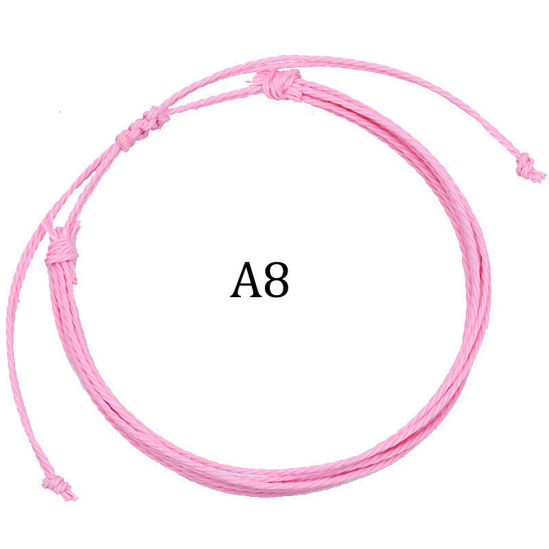 Handmade Braided Heart Nylon Friendship Bracelet Unisex