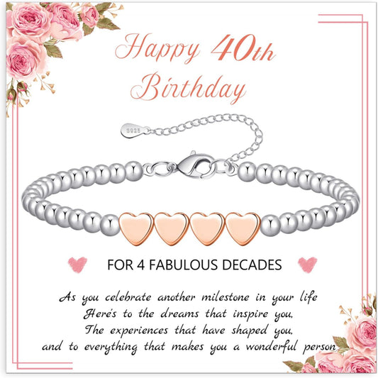Sweet Heart Shaped Brass Plated Adjustable Bracelet for Women