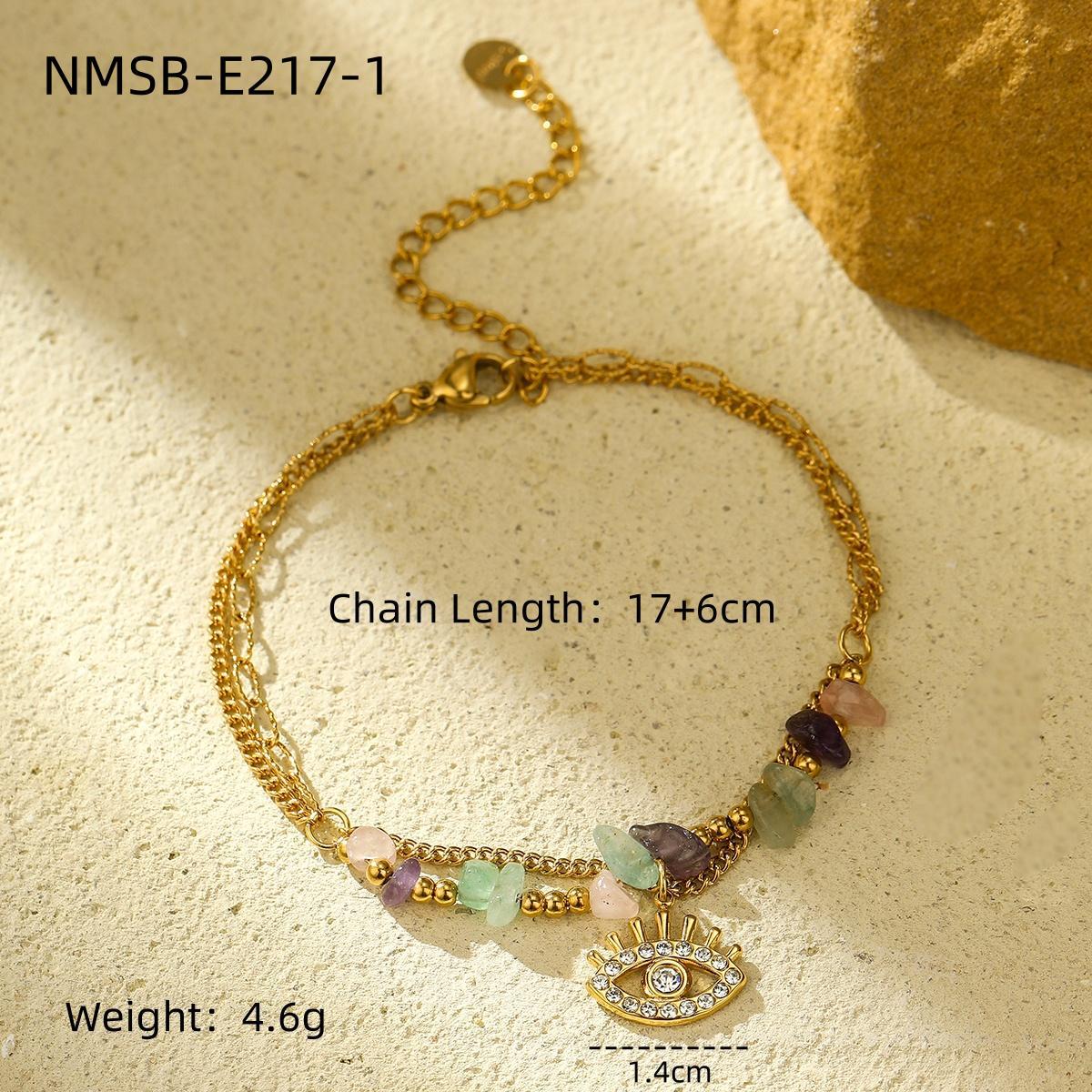 Pulsera de girasol y corazón de moda para mujer con acero inoxidable bañado en oro de 18K y cuentas de perlas