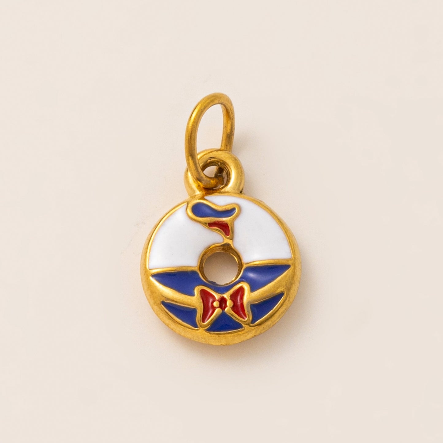 Gold Plated Alloy Heart Chain Strap with Pearl Inlay for Bags