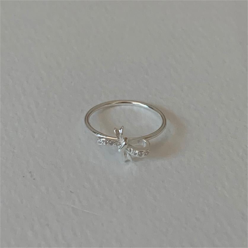 Anillo de Plata de Ley 925 Geométrica Chapado para Mujer