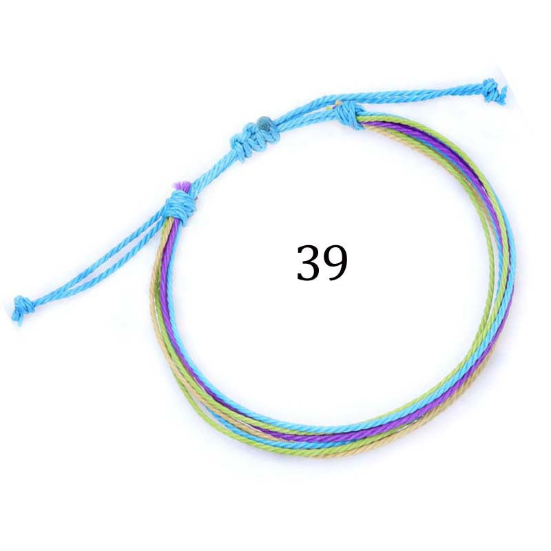 Handmade Braided Heart Nylon Friendship Bracelet Unisex