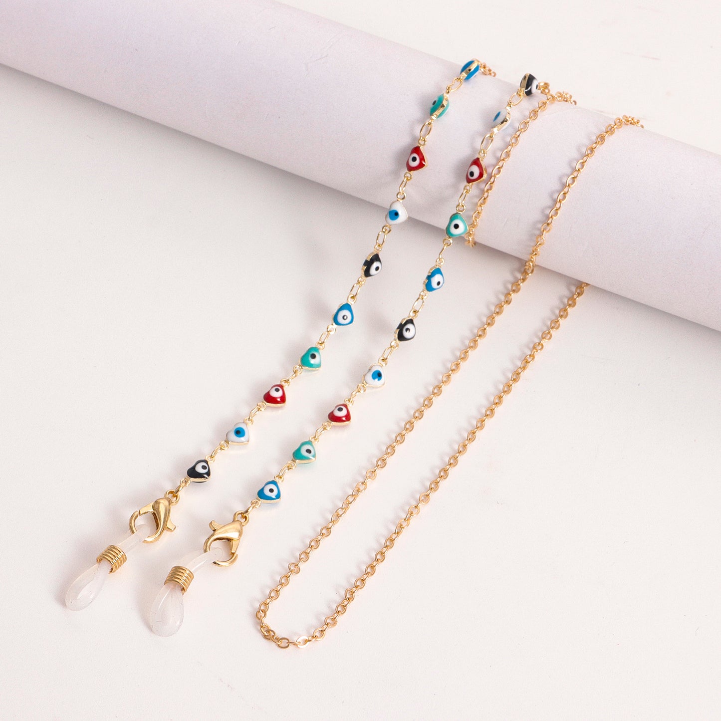 Evil Eye Alloy Glasses Chain and Mask Chain