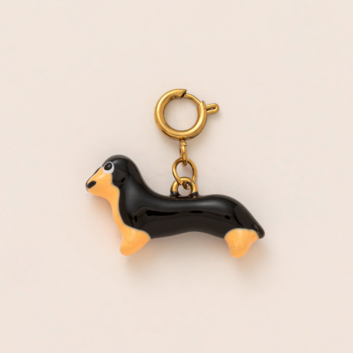 Vintage 18K Gold Plated Stainless Steel DIY Charm Bar