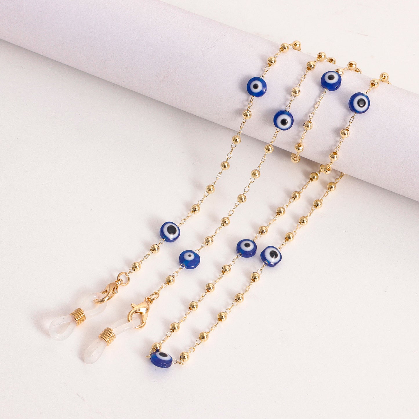 Evil Eye Metal Alloy Glasses Chain and Mask Lanyard