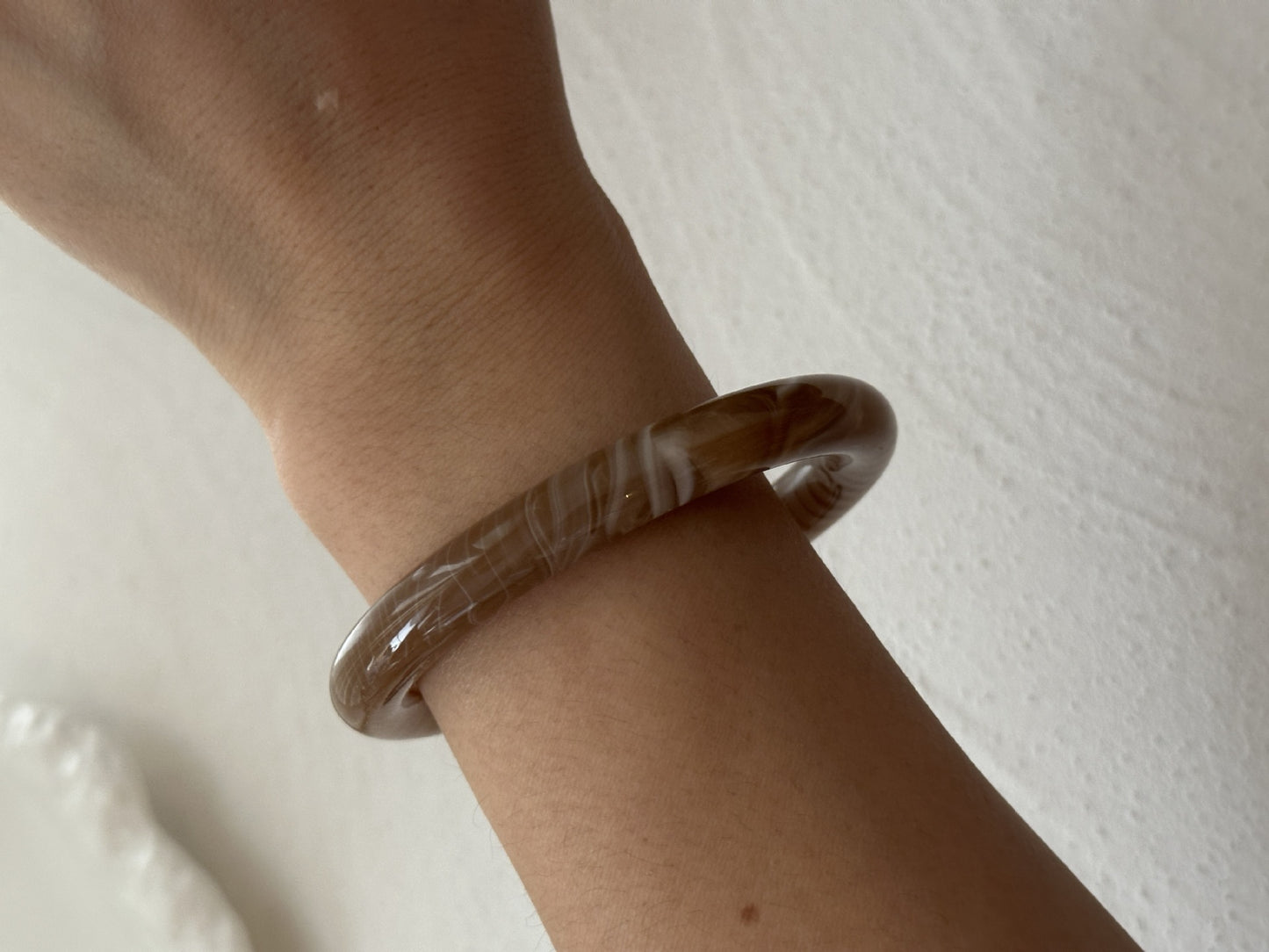 Bracciale da donna in resina geometrico vintage