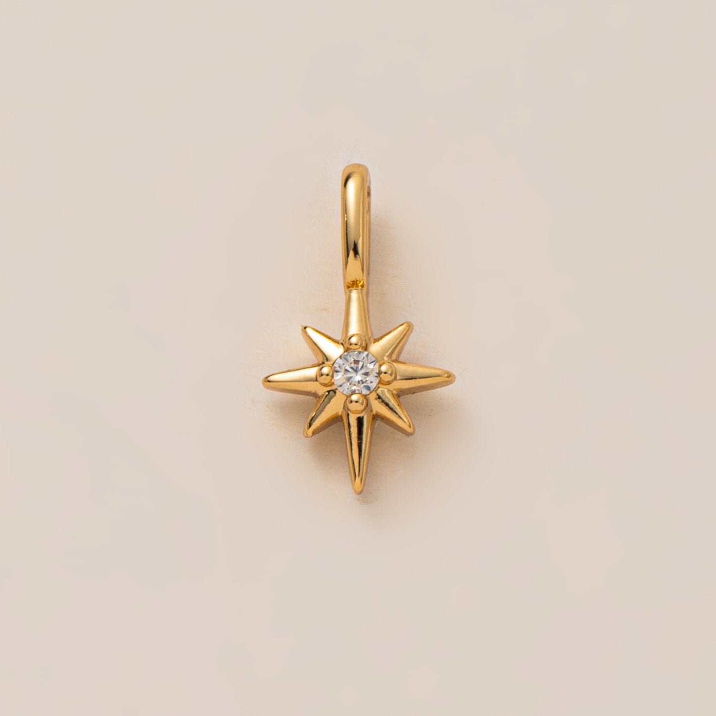 Vintage 18K Gold Plated Brass Cross Moon Star Fish Flower House Charm Bar for DIY Shoe Accessories