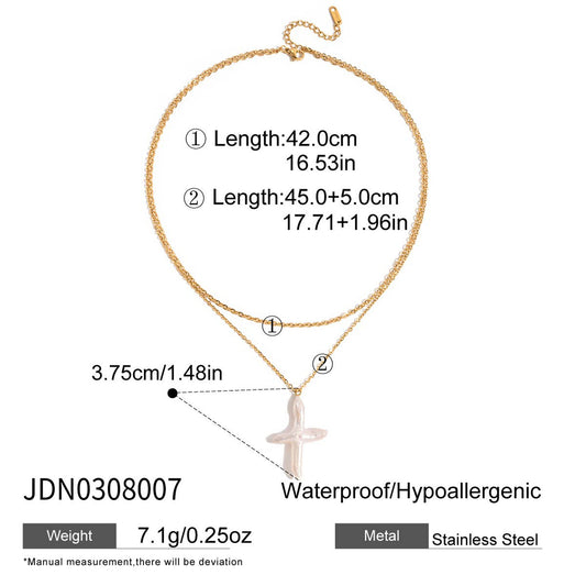 Collar de Acero Inoxidable Chapado en Acero de Titanio con Colgante de Abeja Geométrica para Mujer