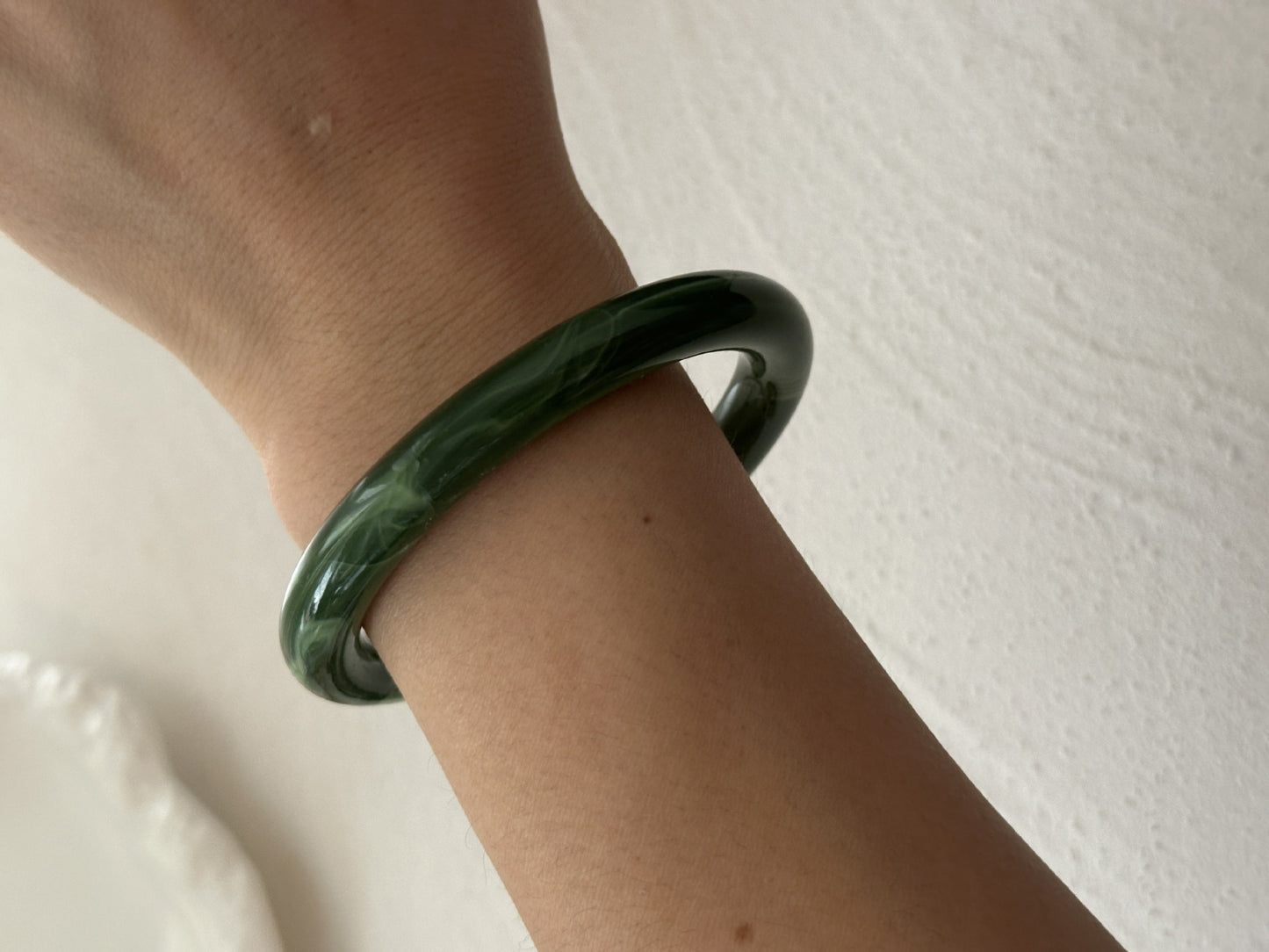 Bracciale da donna in resina geometrico vintage