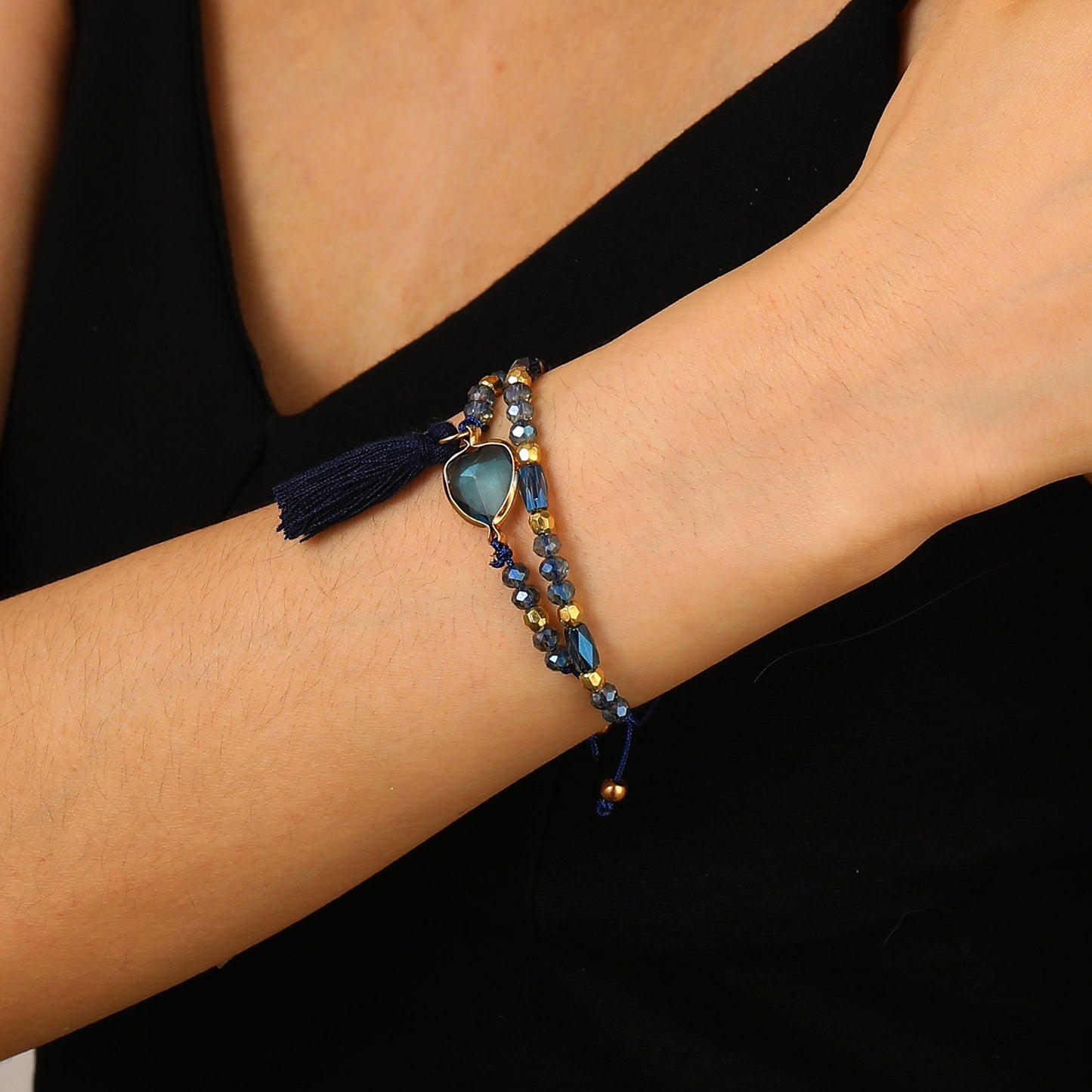 Casual Plated Animal Shape Shell Beaded Bracelet Unisex