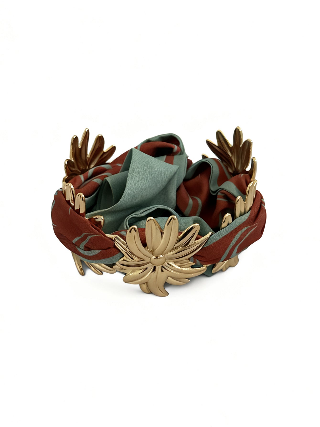 Bracciale rigido in acciaio inossidabile placcato vintage etnico con cuore geometrico