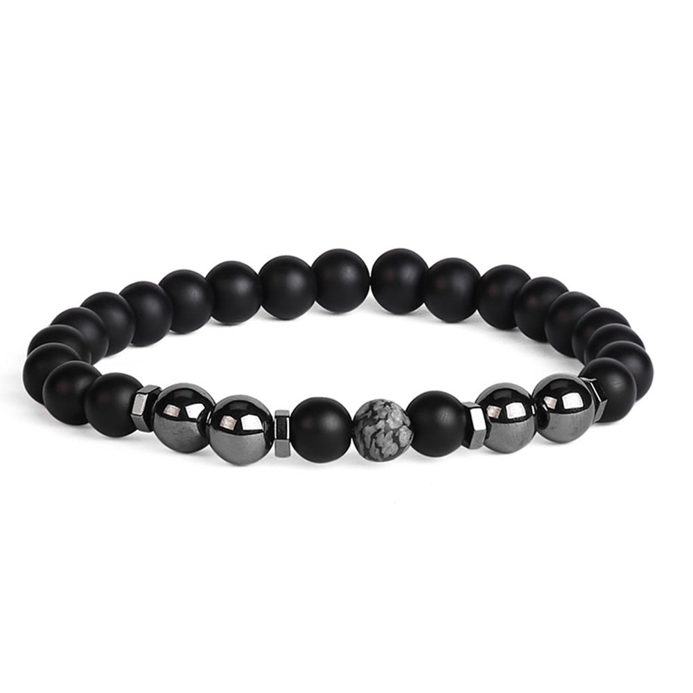 Geometric Magnetic Material Anklet for Unisex