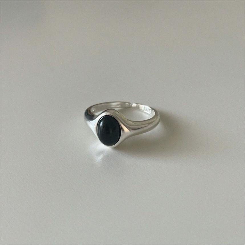 Anillo de Plata de Ley 925 Minimalista Vintage con Forma de Corazón, Acentos Geométricos y Rayas para Mujer