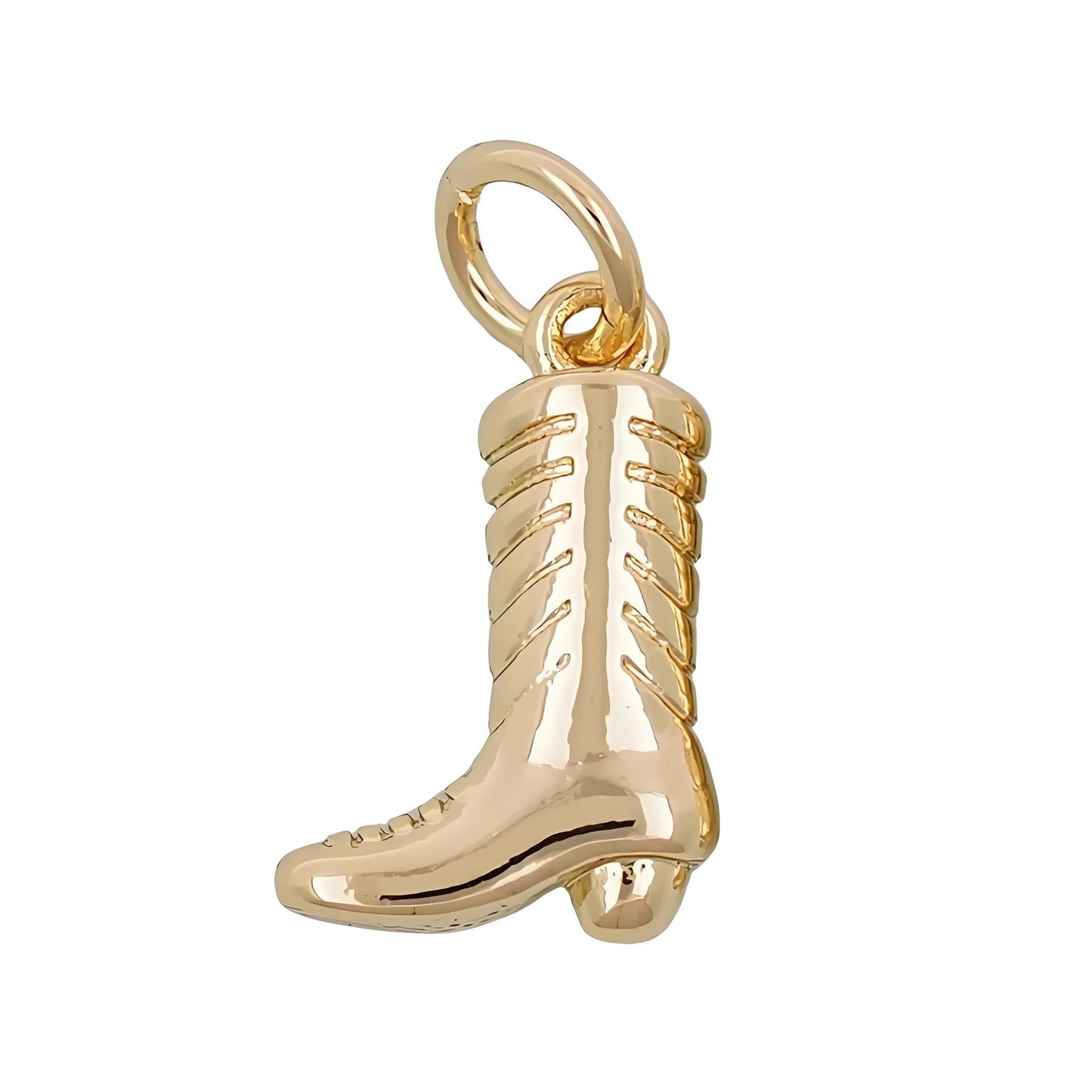 Vintage Cartoon Animal Brass 18K Gold Plated Drip Oil Pendant Charm Bar