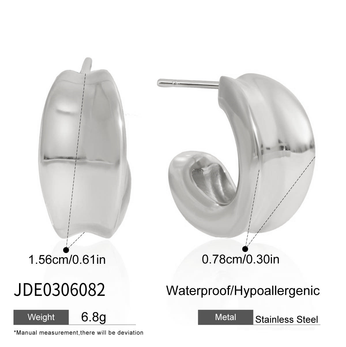 Elegante pulsera de acero inoxidable con lazo para mujer con acabado chapado, diseño geométrico, a la moda para la oficina