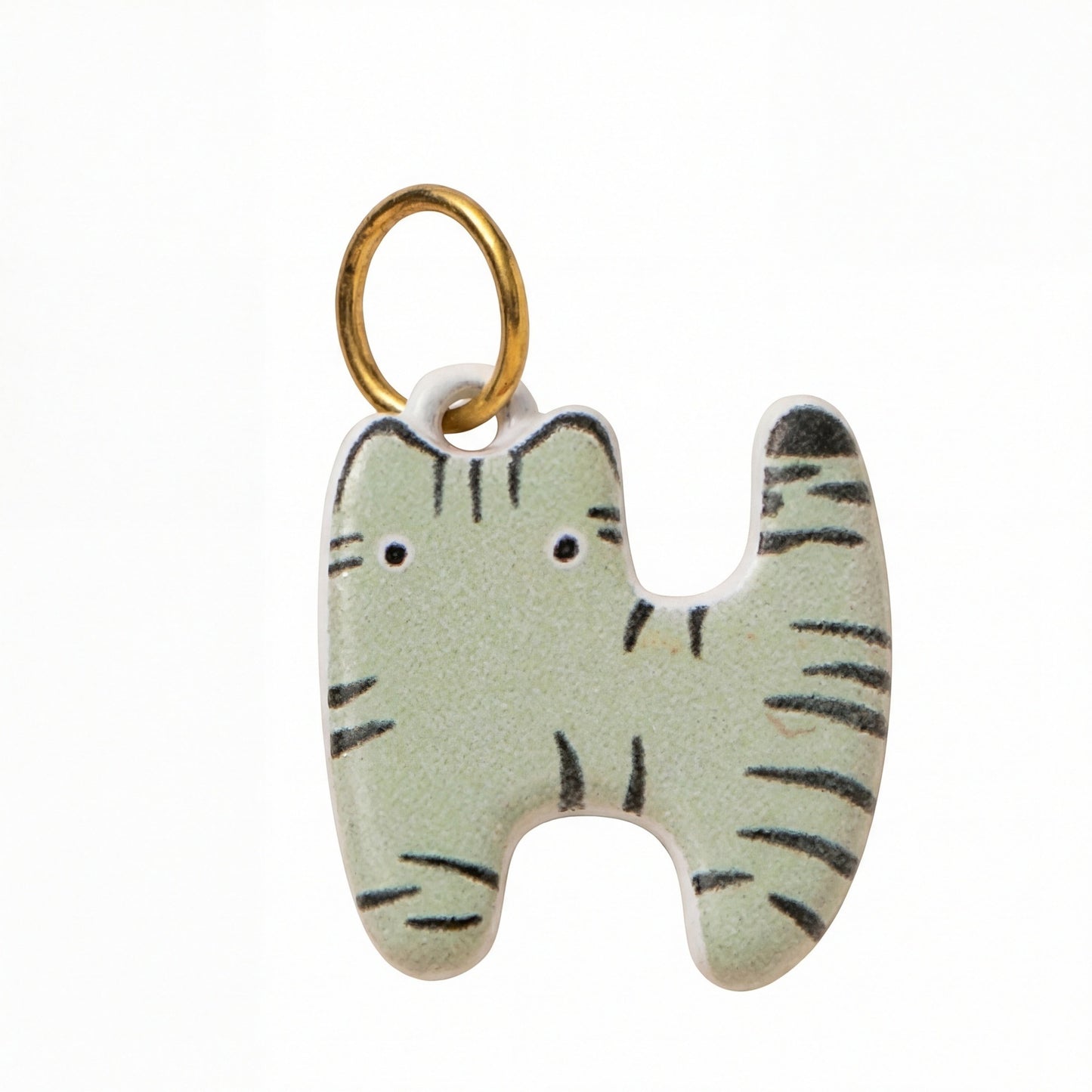 Luxury Business 18K Gold Plated Stainless Steel PVD Animal Charm Bar