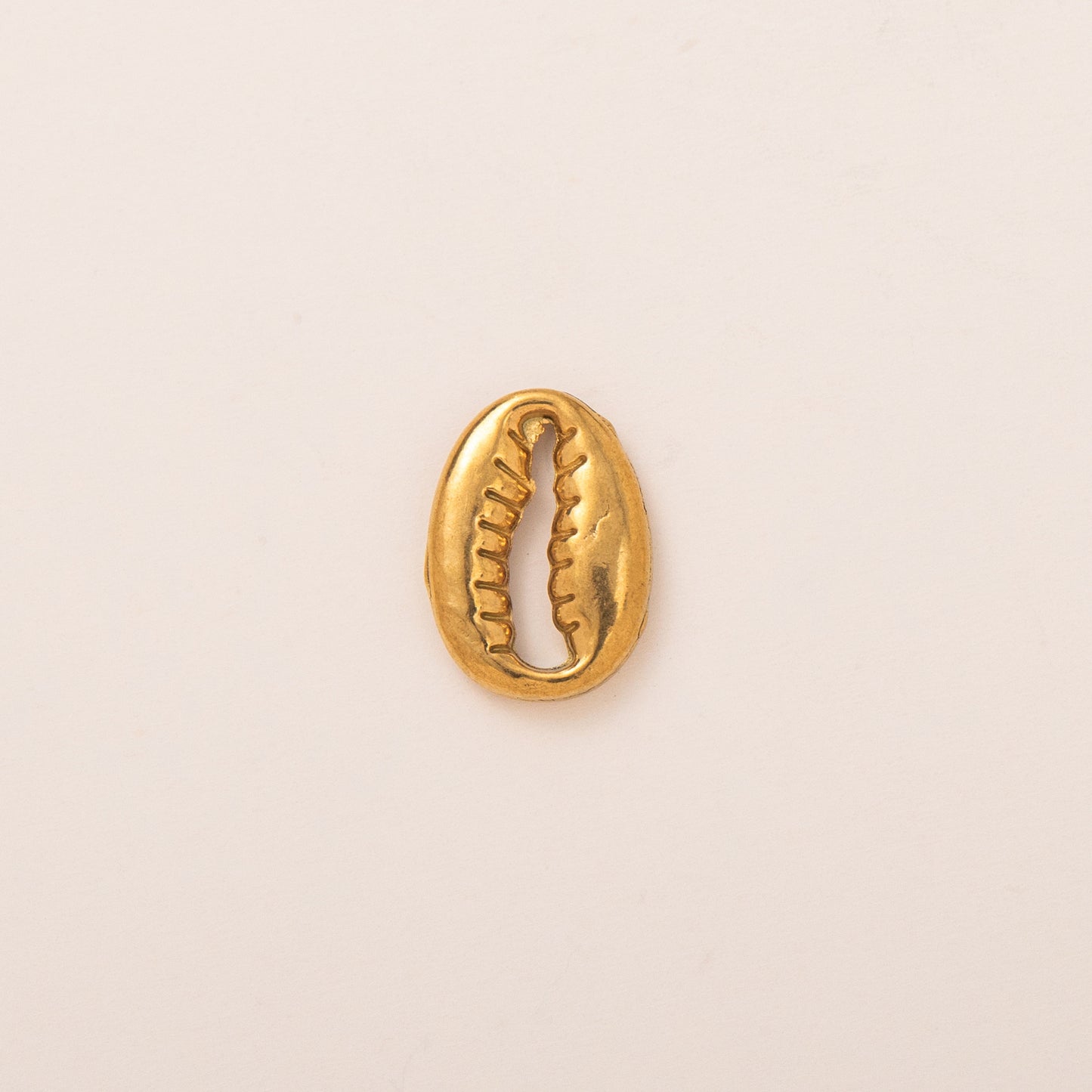 Vintage 18K Gold Plated PVD Stainless Steel Geometric Ocean Series Charm Bar