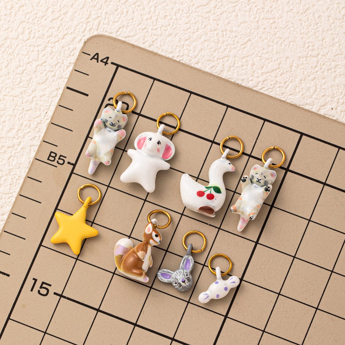 Luxury Casual Animal Star Stainless Steel Plated Pendant Necklace 18K Gold