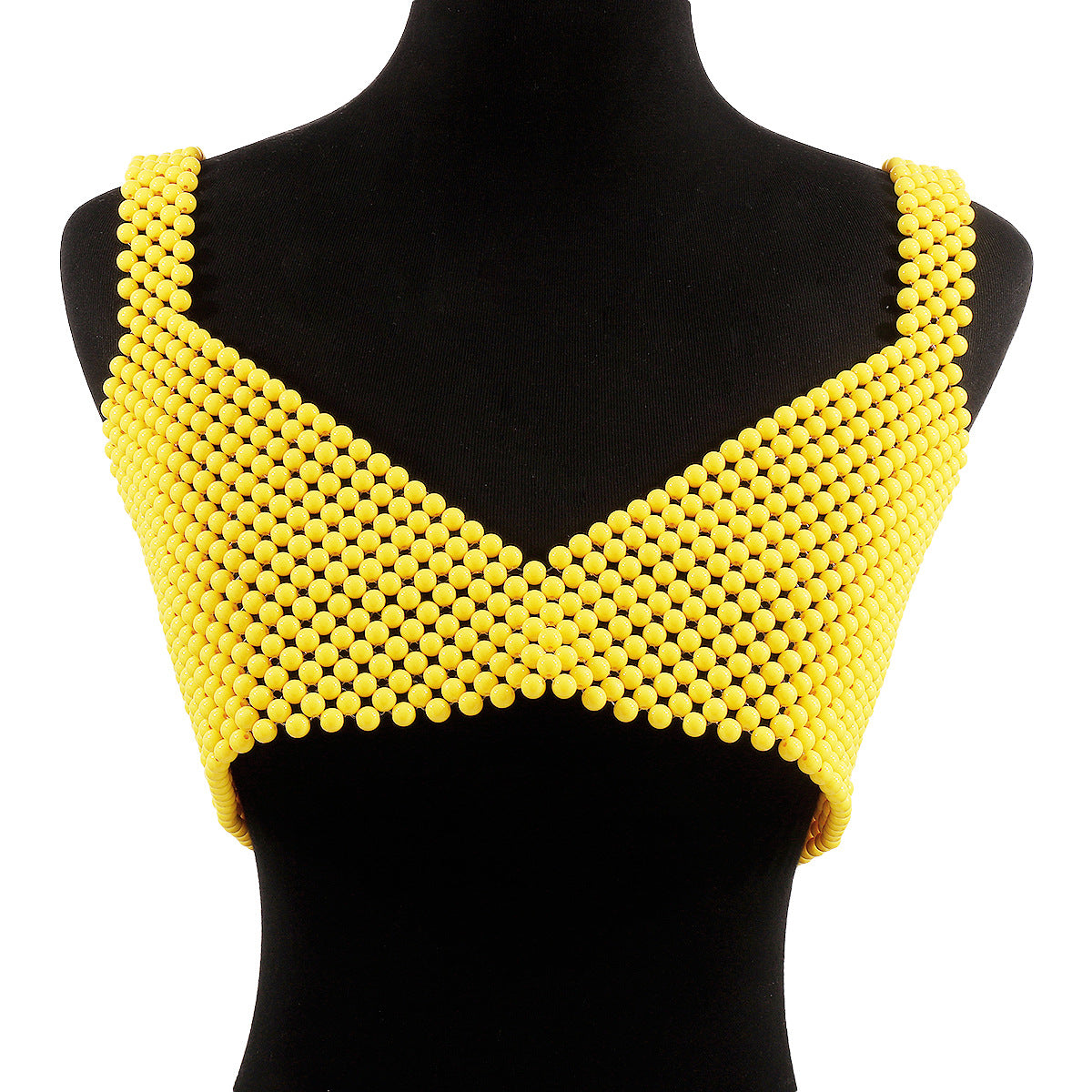 Sweet and Edgy Geometric Acrylic Body Chain for Women with Handcrafted Detail