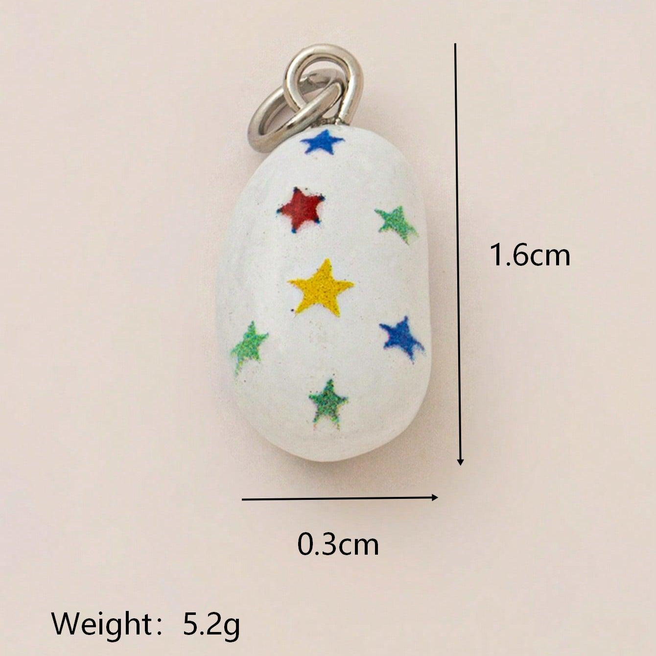 Geometric Animal Brass Plated Pendant