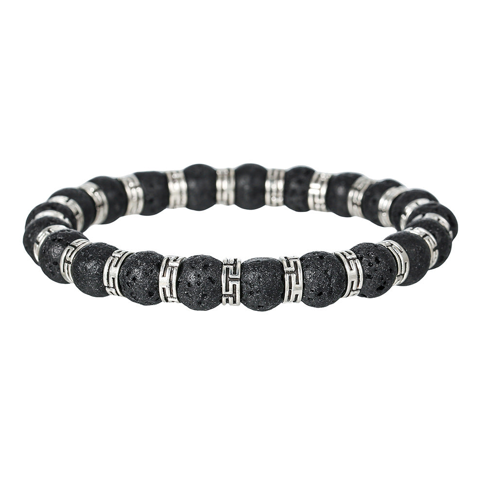 Unisex Handmade Geometric Mixed Materials Bracelet