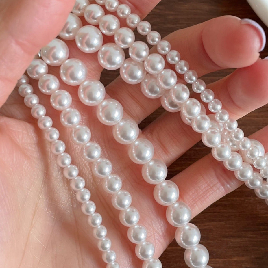 Minimalist Star-Shaped 925 Sterling Silver Pearl Pendant Necklace with Plated Finish for Women