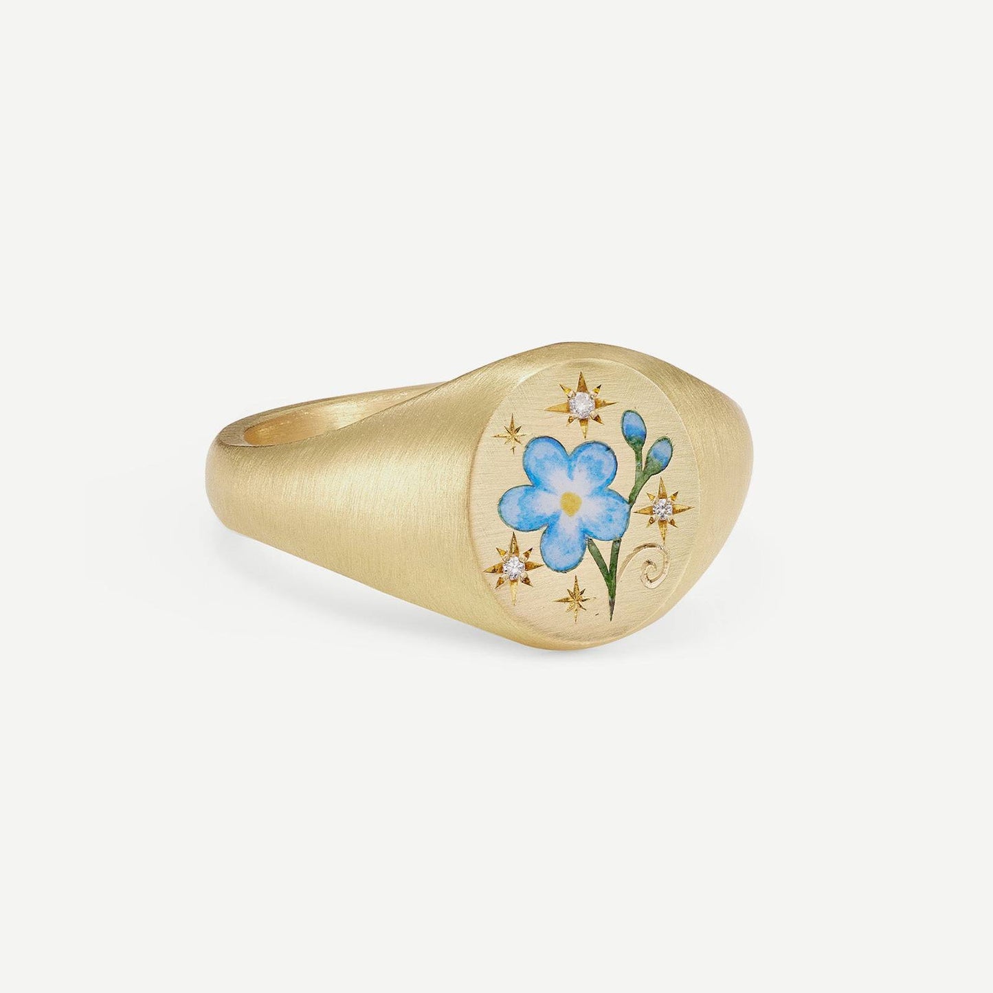 Fashion Heart Animal Stainless Steel PVD Ring
