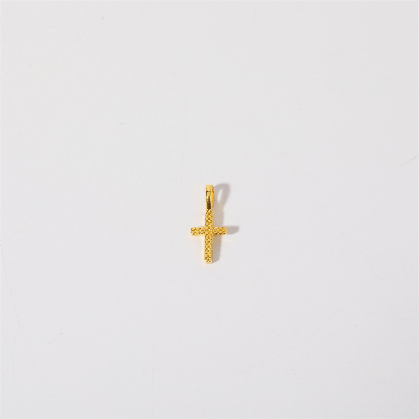 Vintage Brass Cross Butterfly Heart Letter Pendant Necklace with Floral Design for Women