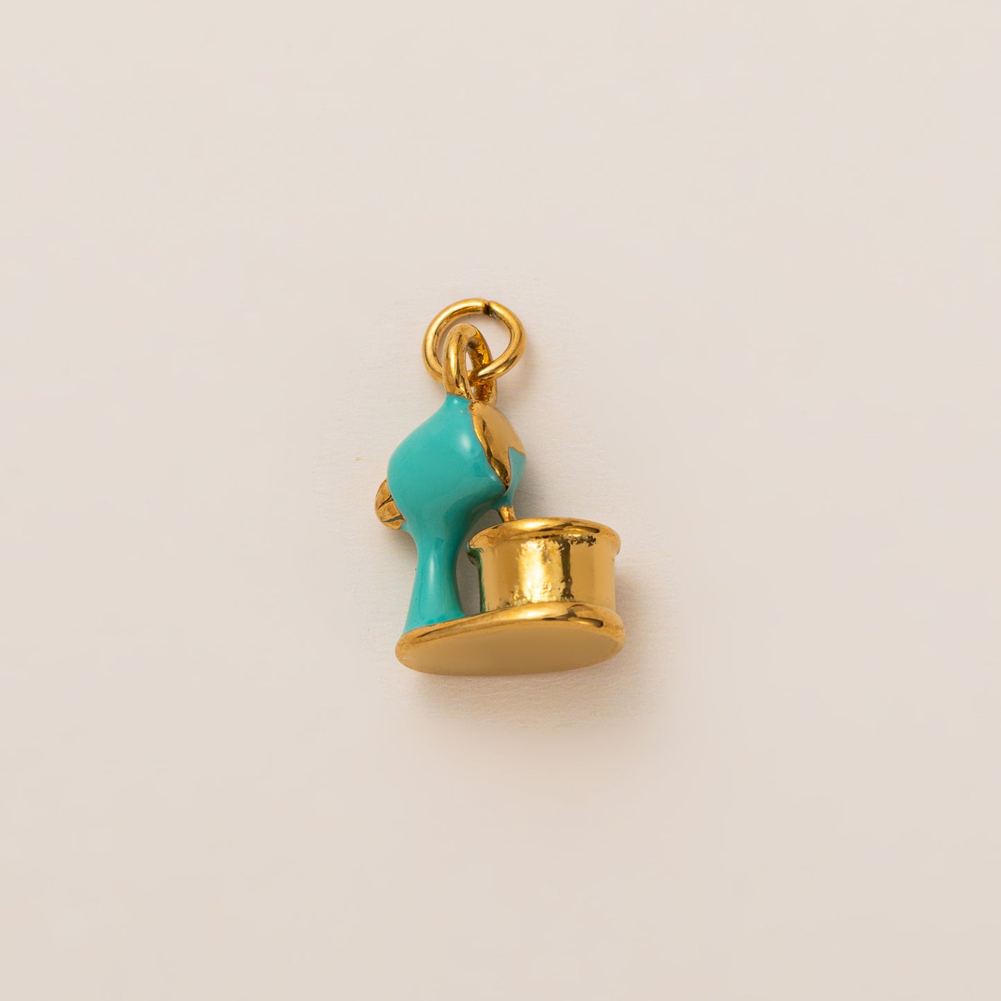 18K Gold Plated Titanium Steel DIY Charm Bar