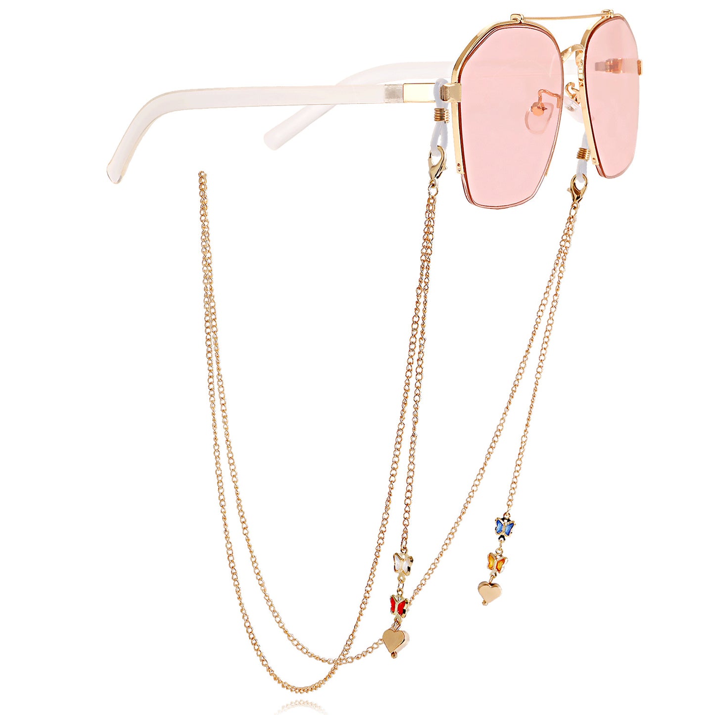 Alloy Anti-Slip Mask Chain and Eyeglass Holder Strap