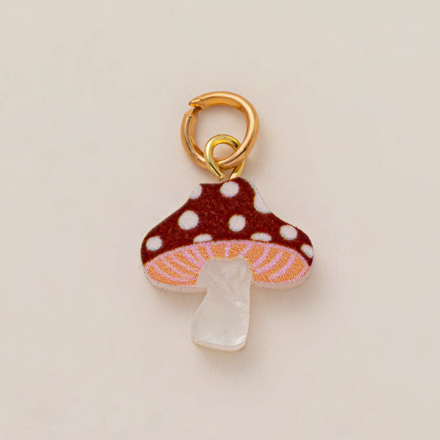 Vintage 18K Gold Plated Brass DIY Charm Bar Pendant for Unisex